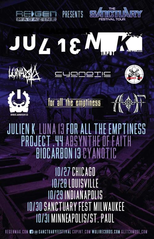 Dead Of Night - Sanctuary Festival feat. Julien-K, Luna 13, Project .44, The Dark Market & More!