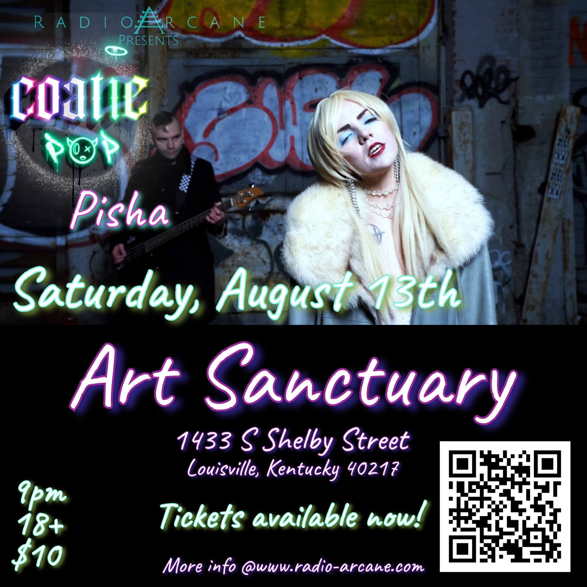 Coatie Pop // Pisha - Live at Art Sanctuary