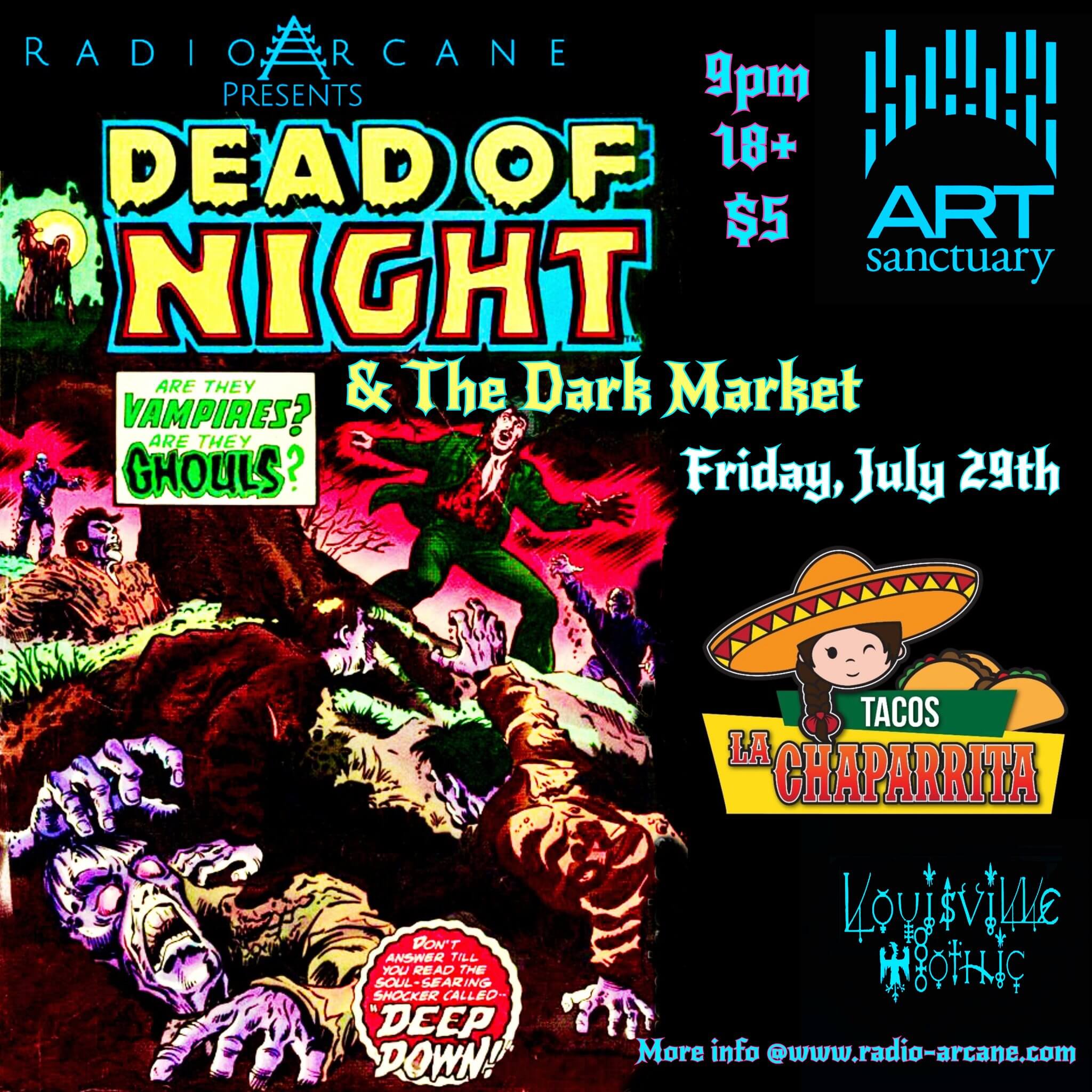 Dead Of Night & The Dark Market "Are They Vampires? Are They Ghouls?"