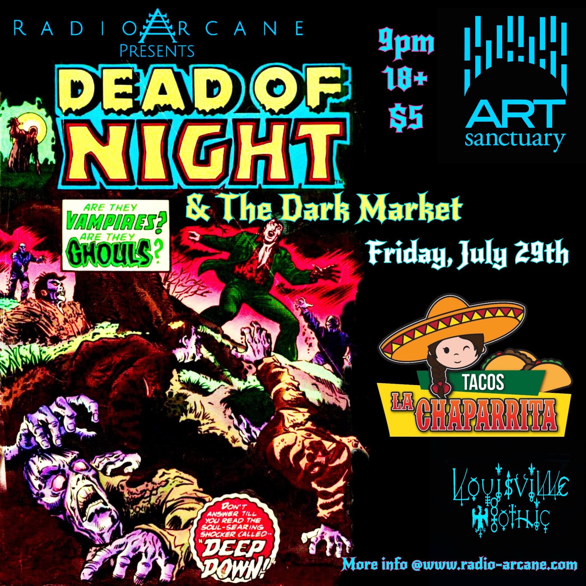 Dead Of Night & The Dark Market "Are They Vampires? Are They Ghouls?"