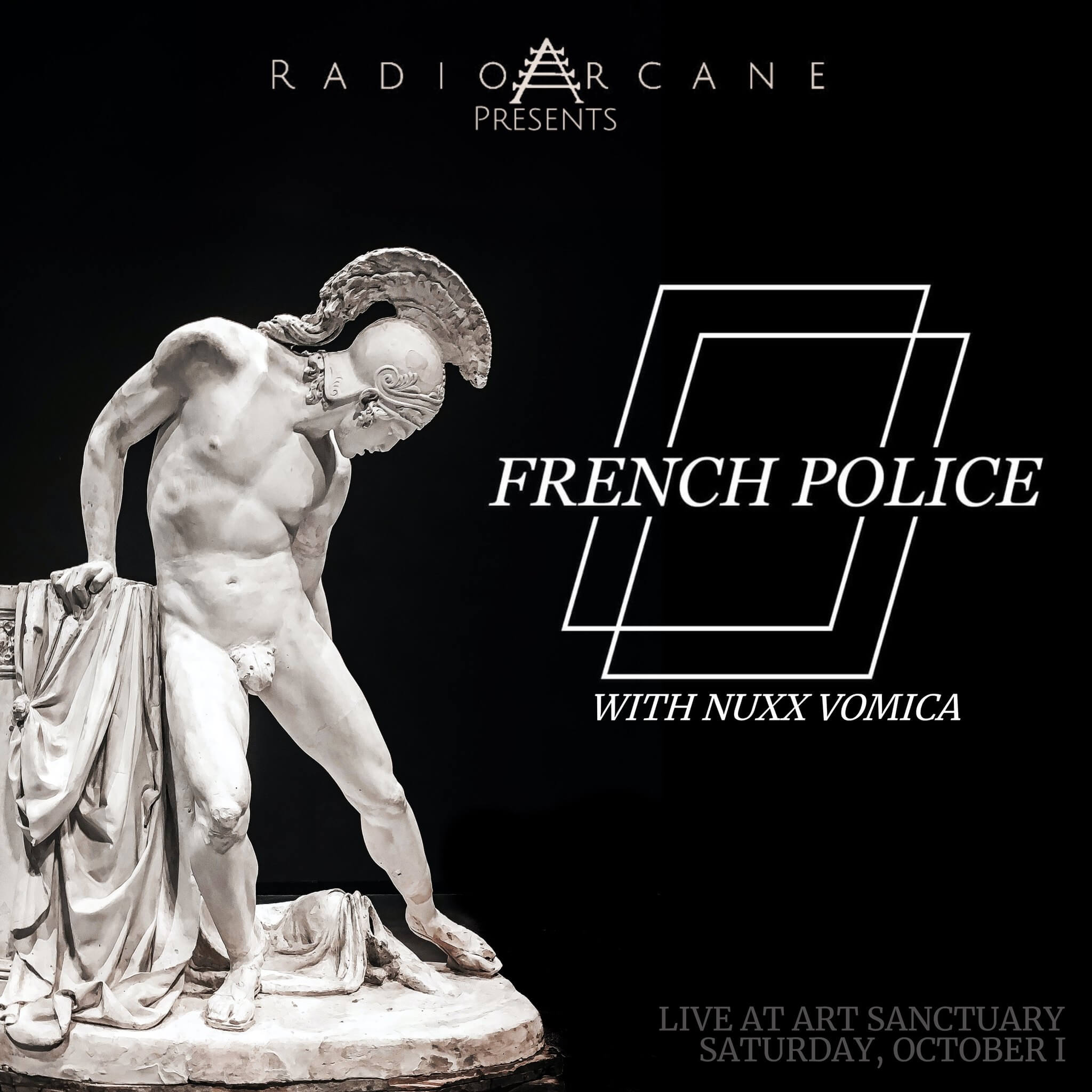 French Police // Nuxx Vomica - Live at Art Sanctuary
