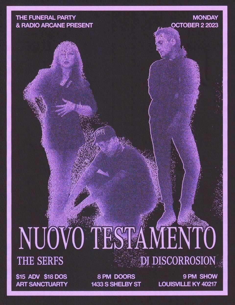 Nuovo Testamento / The Serfs - Live at Art Sanctuary