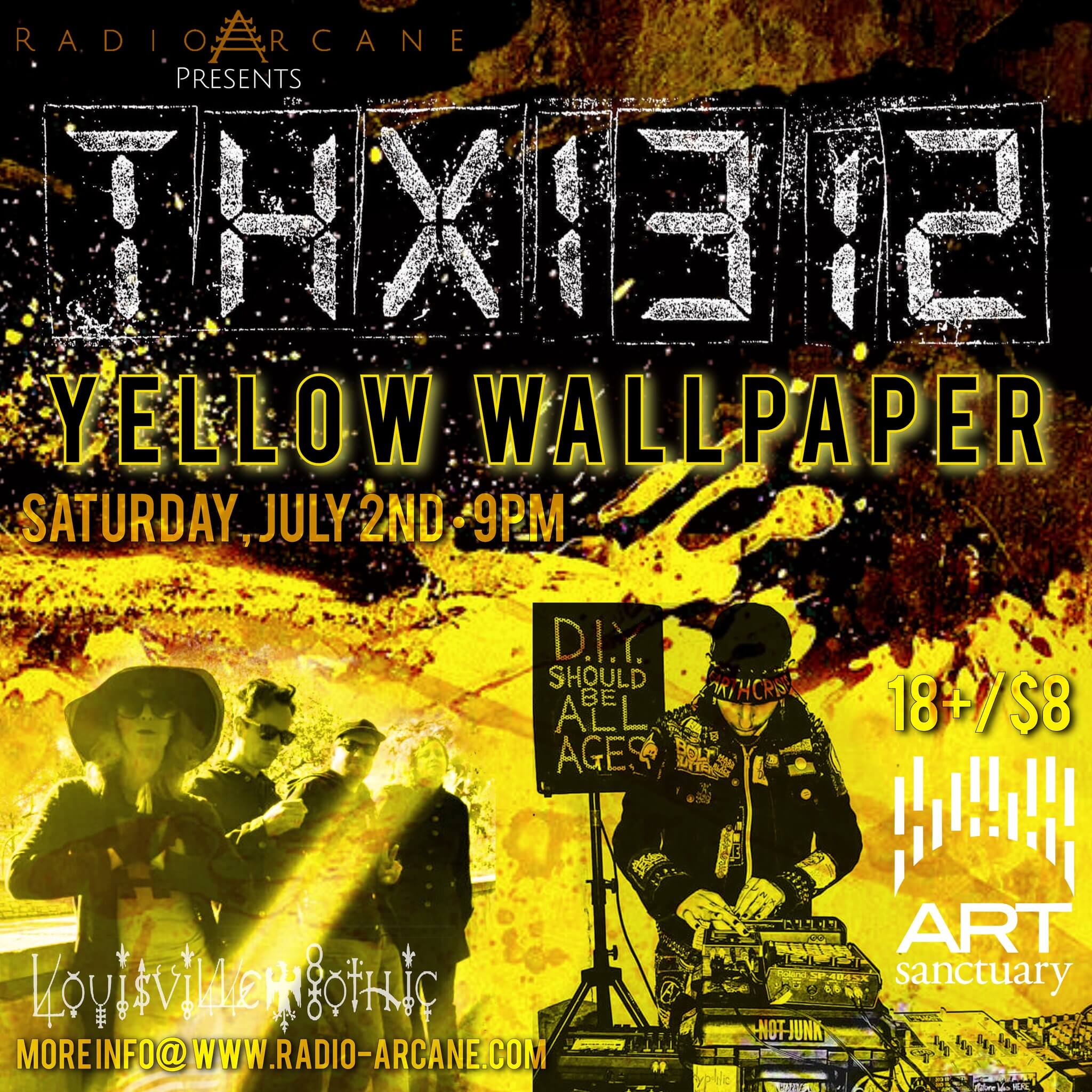 THX1312 / Yellow Wallpaper
