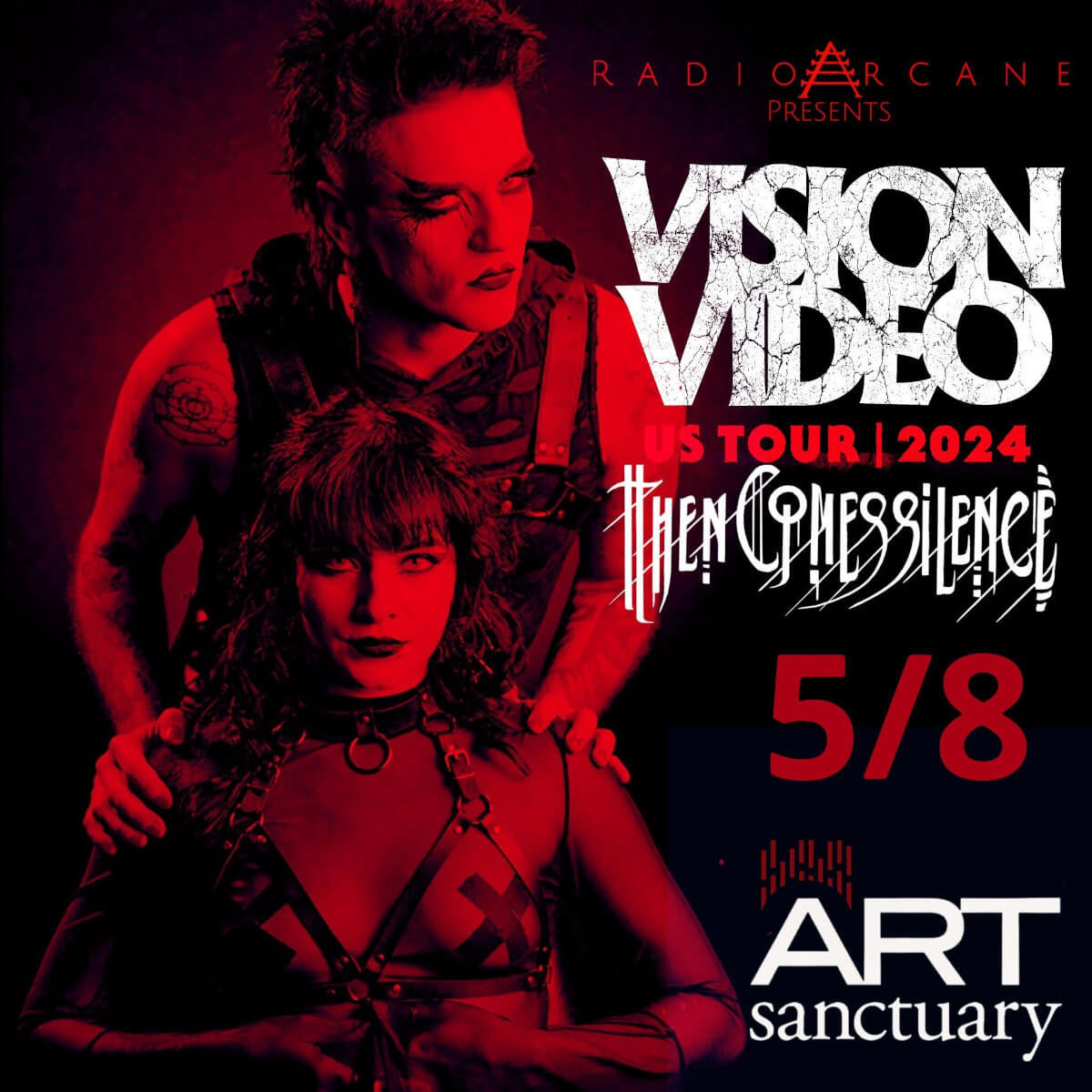 Vision Video / Then Comes Silence Live at Art Sanctuary